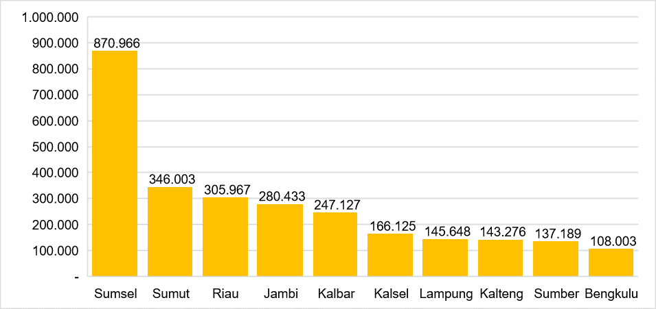 10 Daerah Penghasil Karet Terbesar di Indonesia