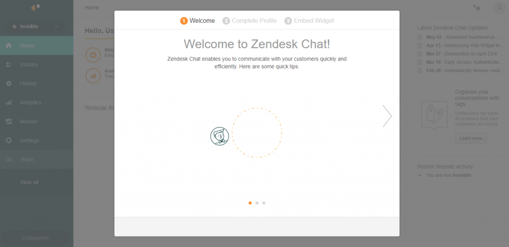 Config Zopim Live Chat Setup 6